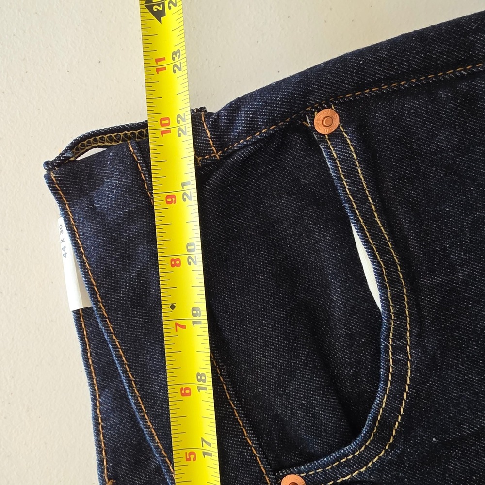 Levi's 541 Athletic Taper Jeans Mens 44x30 Dark Indigo NWT Stretch Premium - Picture 10 of 13